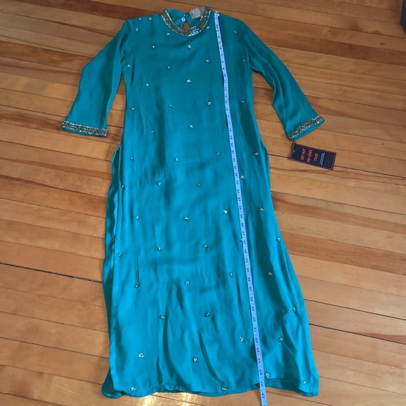 Kalki green XS kurta and pant set - Picture 4 of 8
